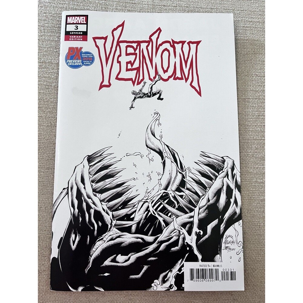 Venom #3 2018 1st Appearance Knull First Print Previews Exclusive Variant Cover